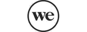 WeWork logo, a business MELLS provides property care for in Dubai
